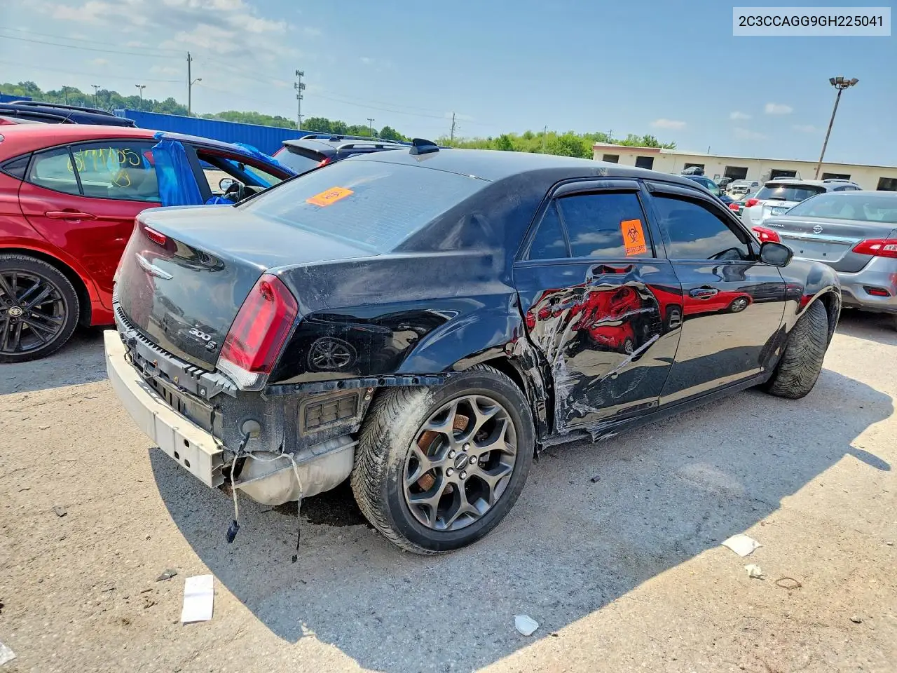 2016 Chrysler 300 S VIN: 2C3CCAGG9GH225041 Lot: 60476956