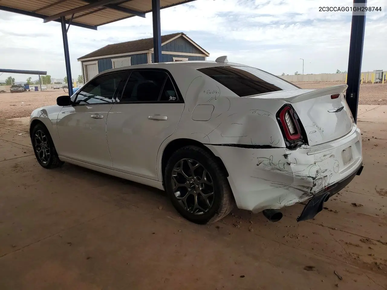 2016 Chrysler 300 S VIN: 2C3CCAGG1GH298744 Lot: 60754166