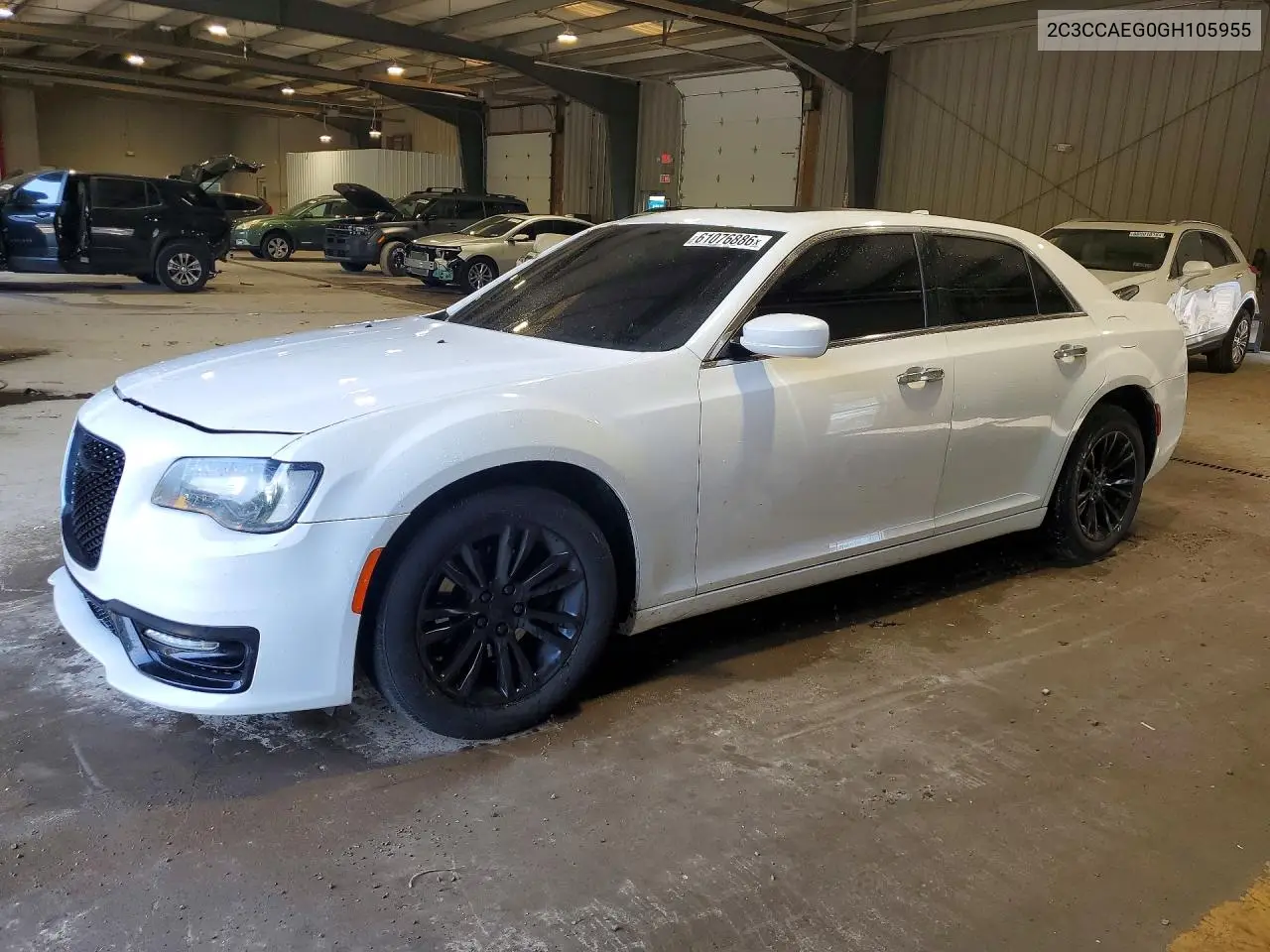 2016 Chrysler 300C VIN: 2C3CCAEG0GH105955 Lot: 61076886