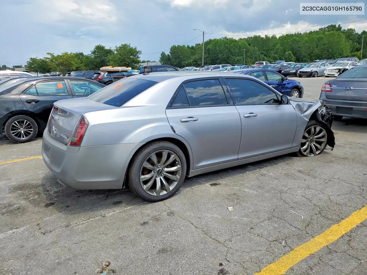 2016 Chrysler 300 S VIN: 2C3CCAGG1GH165790 Lot: 61189286