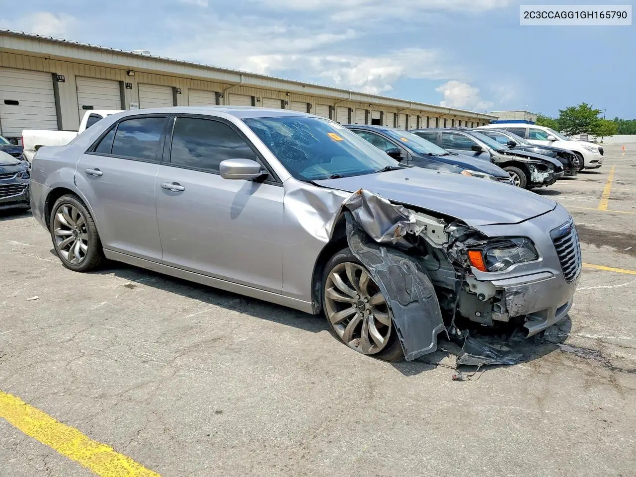 2016 Chrysler 300 S VIN: 2C3CCAGG1GH165790 Lot: 61189286