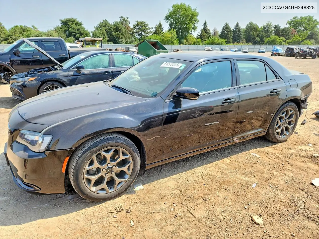 2016 Chrysler 300 S VIN: 2C3CCAGG4GH248825 Lot: 61278046