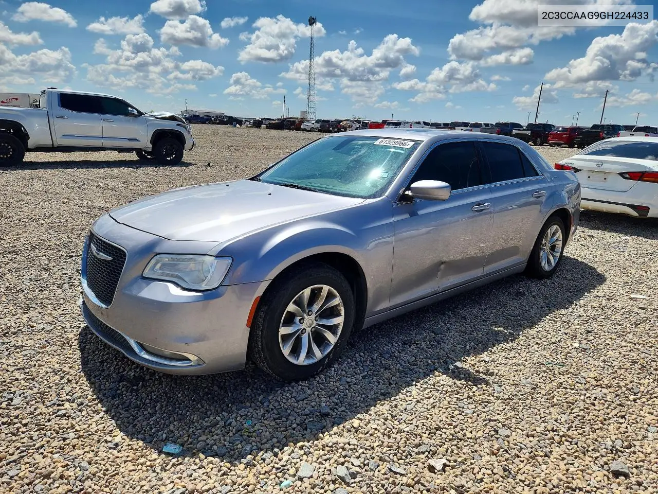 2016 Chrysler 300 Limited VIN: 2C3CCAAG9GH224433 Lot: 61329966