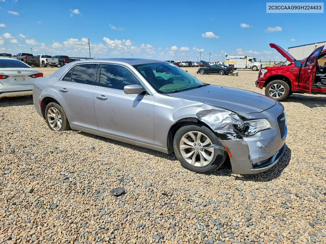 2016 Chrysler 300 Limited VIN: 2C3CCAAG9GH224433 Lot: 61329966