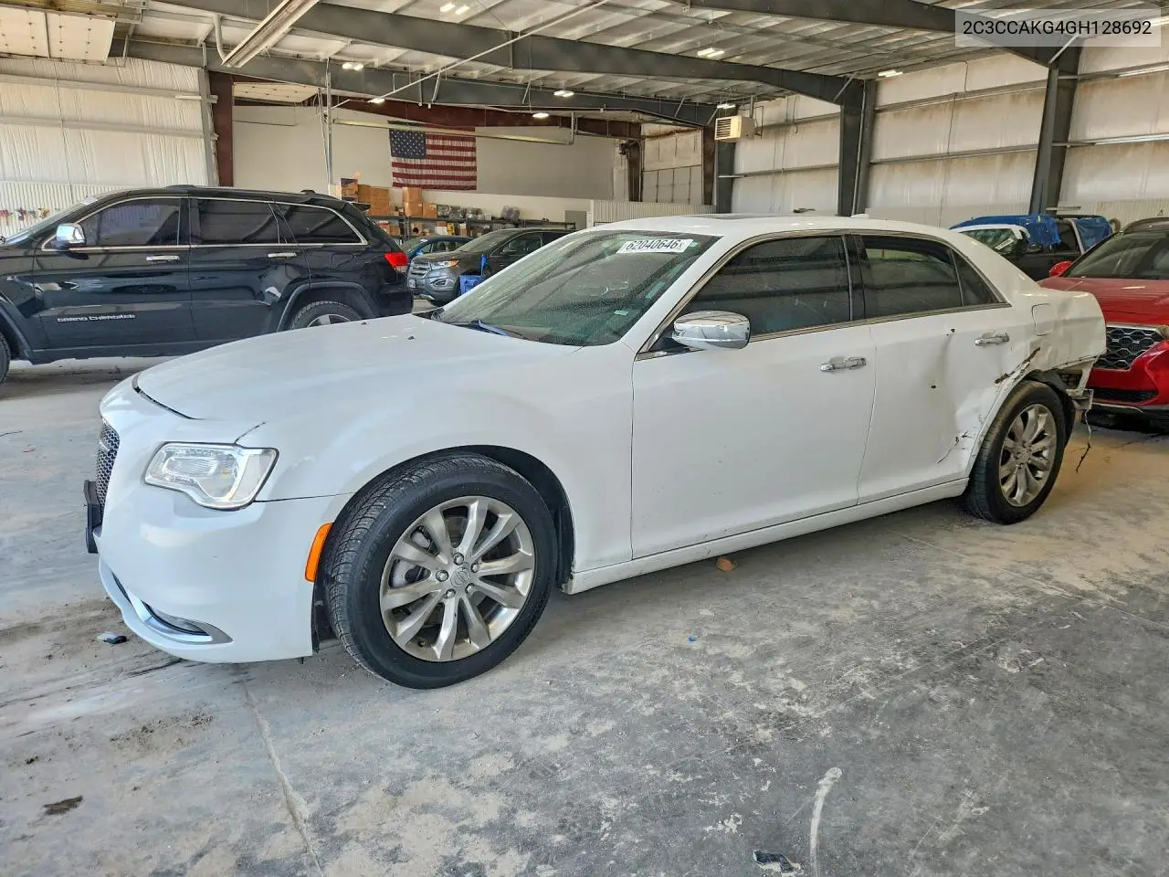 2016 Chrysler 300C VIN: 2C3CCAKG4GH128692 Lot: 62040646