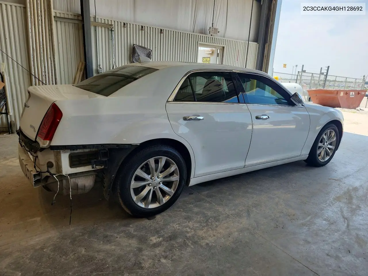 2016 Chrysler 300C VIN: 2C3CCAKG4GH128692 Lot: 62040646