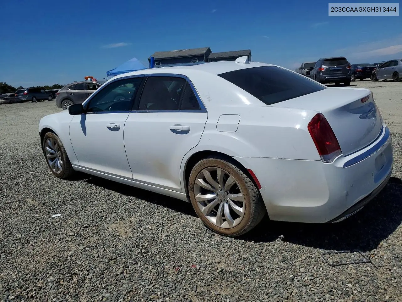 2016 Chrysler 300 Limited VIN: 2C3CCAAGXGH313444 Lot: 62217546