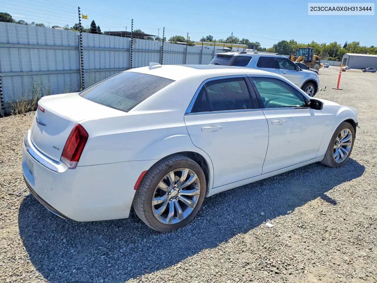 2016 Chrysler 300 Limited VIN: 2C3CCAAGXGH313444 Lot: 62217546