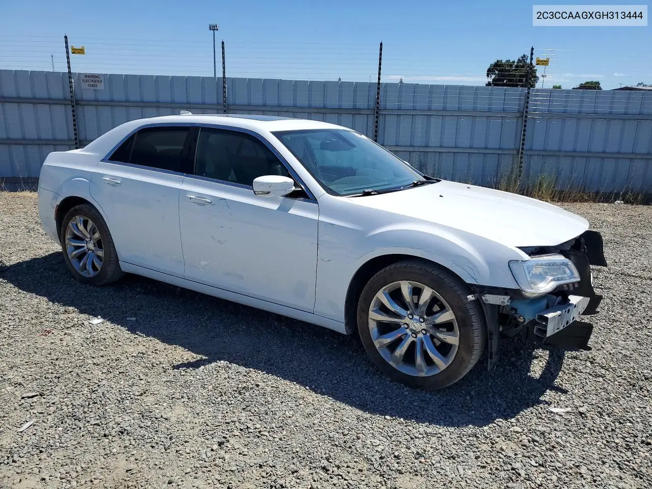 2016 Chrysler 300 Limited VIN: 2C3CCAAGXGH313444 Lot: 62217546