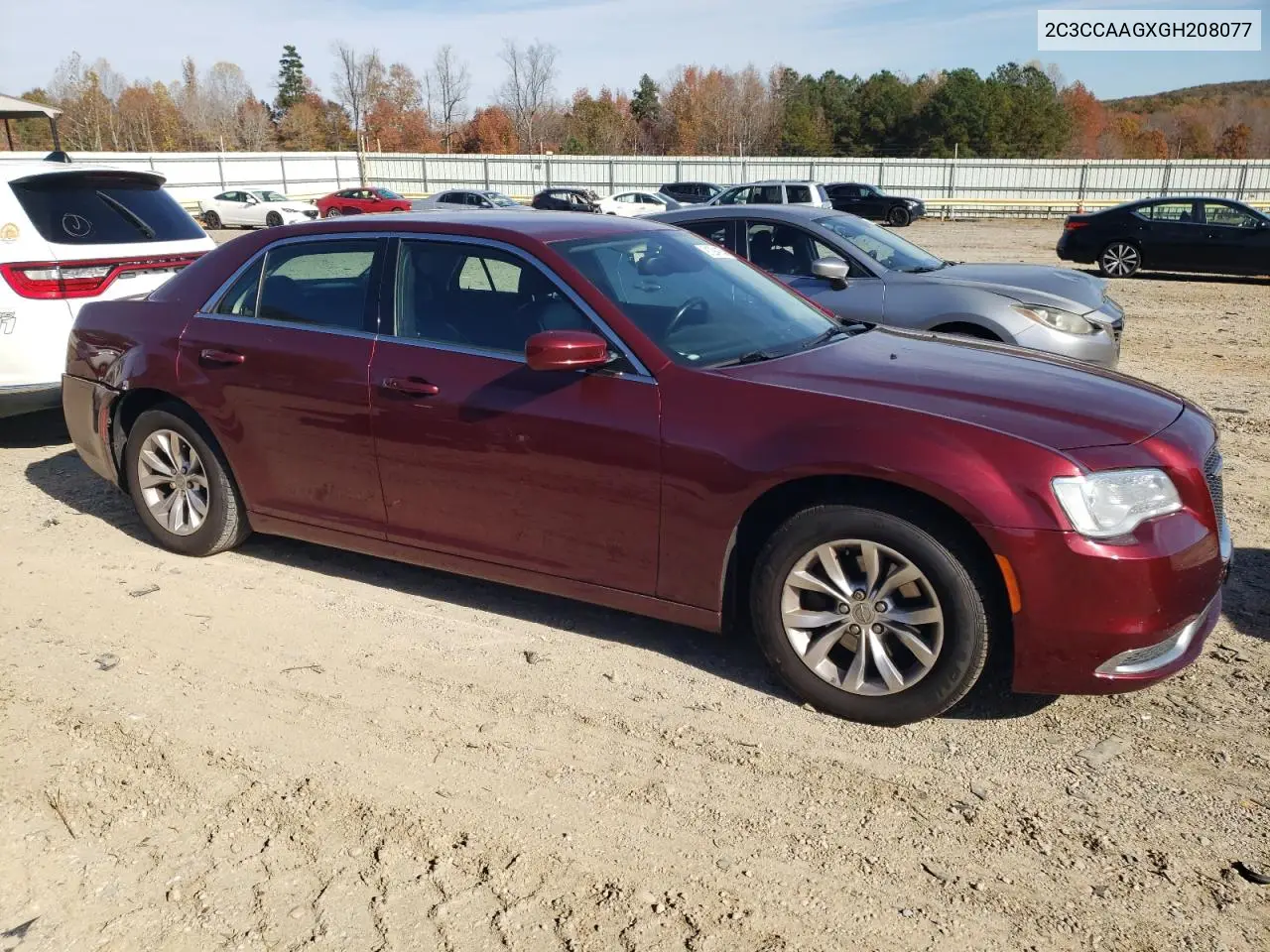 2C3CCAAGXGH208077 2016 Chrysler 300 Limited