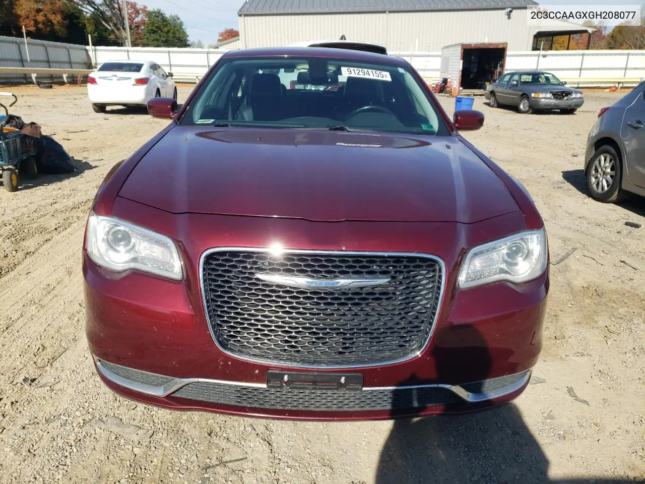 2C3CCAAGXGH208077 2016 Chrysler 300 Limited