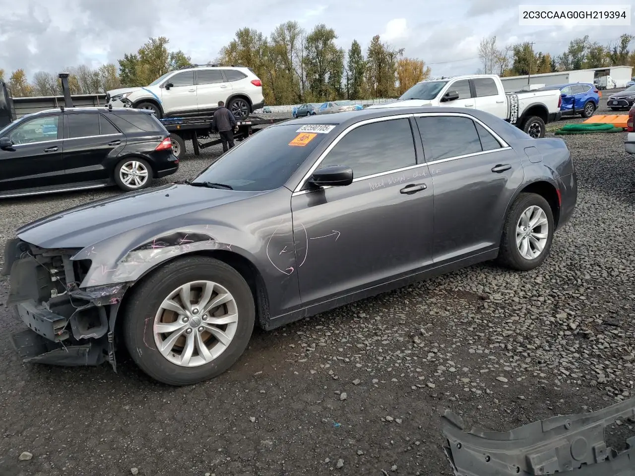 2C3CCAAG0GH219394 2016 Chrysler 300 Limited