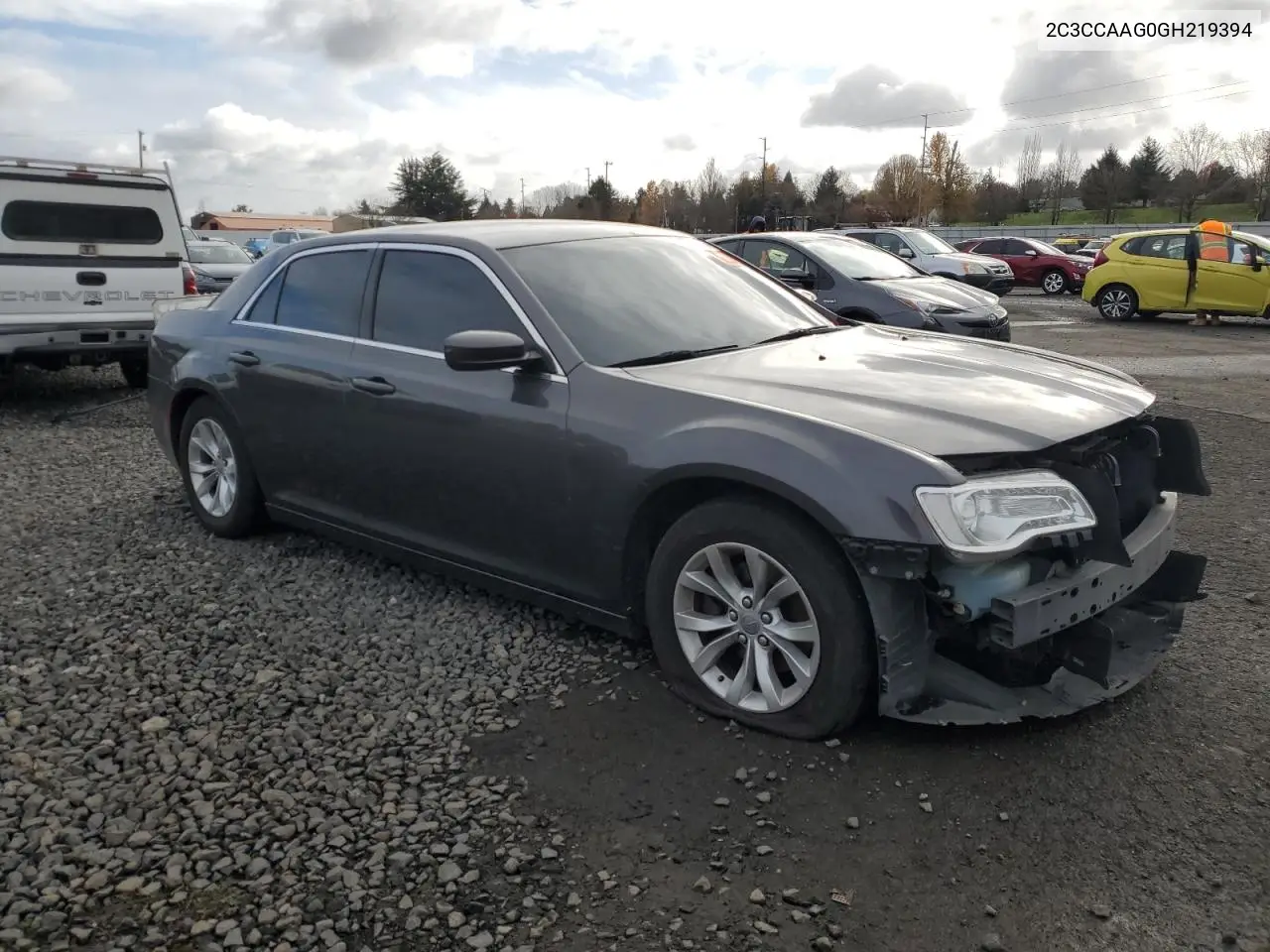 2C3CCAAG0GH219394 2016 Chrysler 300 Limited