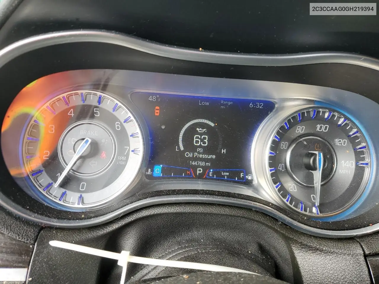 2C3CCAAG0GH219394 2016 Chrysler 300 Limited