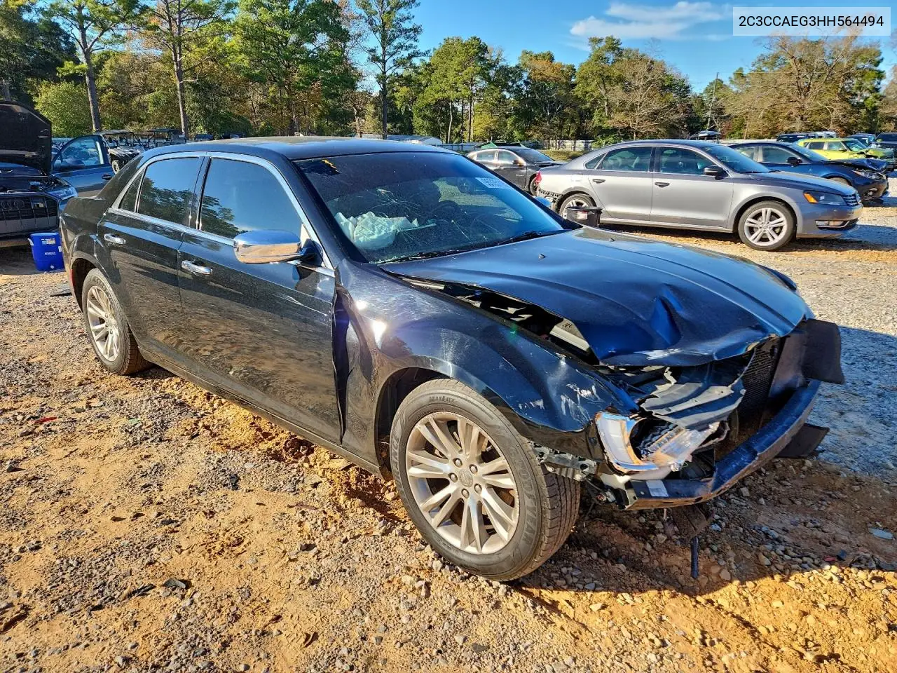 2C3CCAEG3HH564494 2017 Chrysler 300C