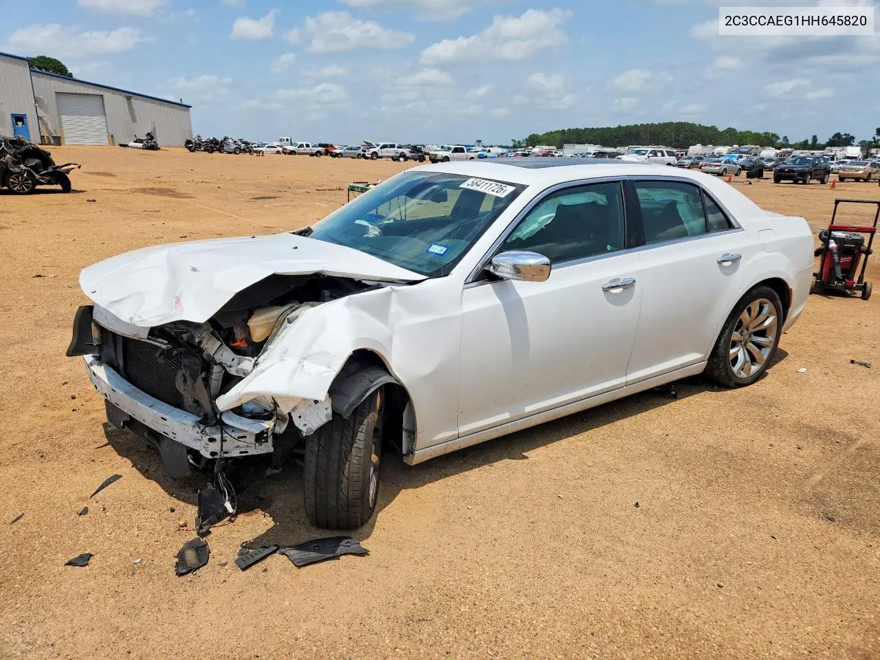 2017 Chrysler 300C VIN: 2C3CCAEG1HH645820 Lot: 58411726