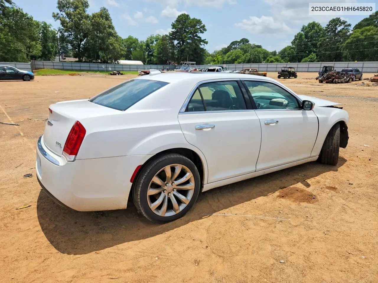 2017 Chrysler 300C VIN: 2C3CCAEG1HH645820 Lot: 58411726