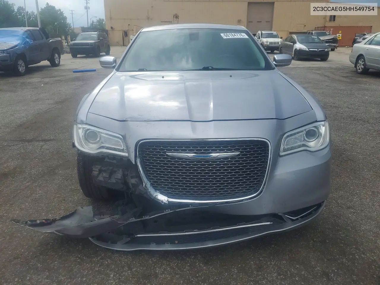 2017 Chrysler 300C VIN: 2C3CCAEG5HH549754 Lot: 60184776
