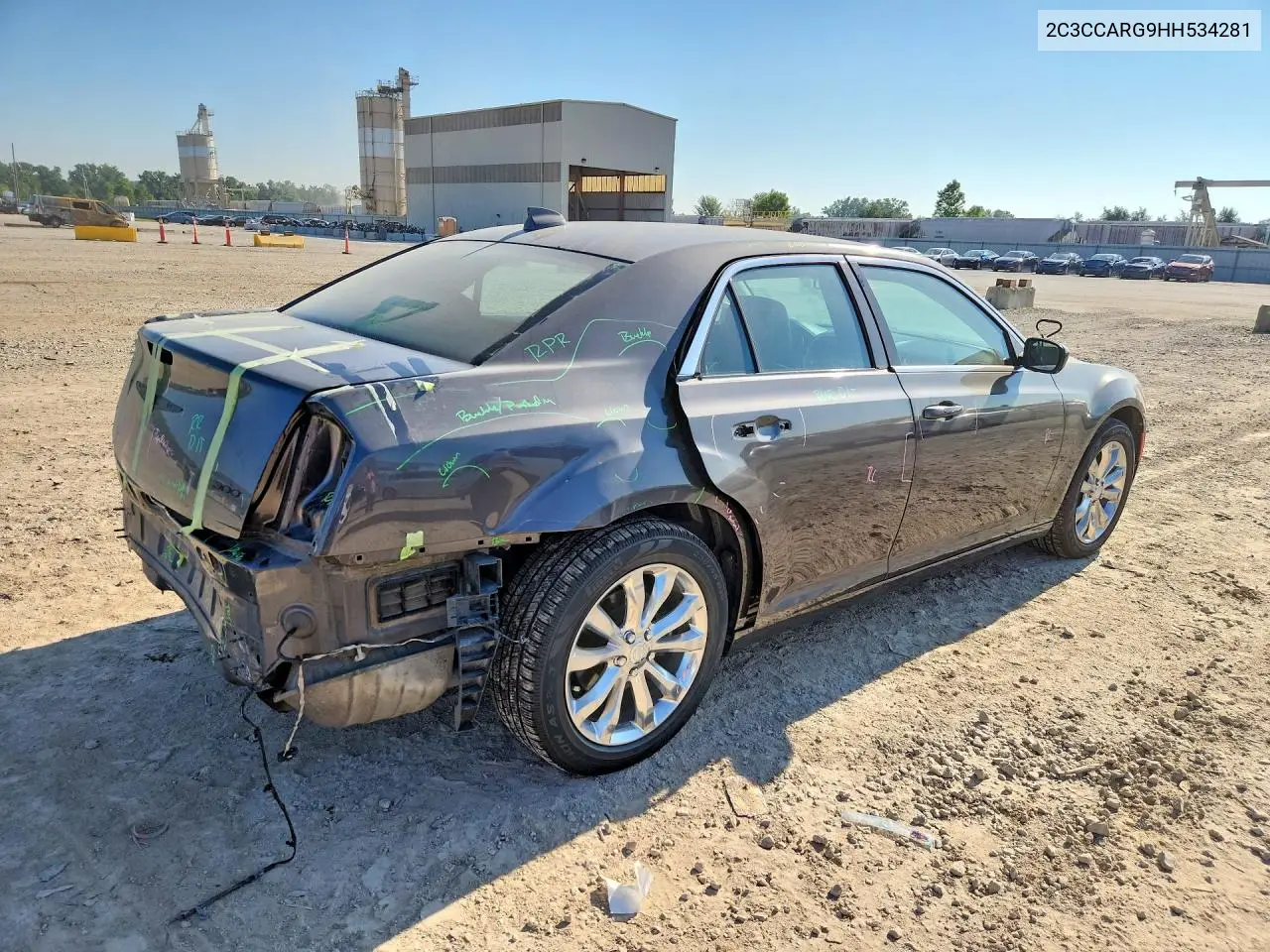 2017 Chrysler 300 Limited VIN: 2C3CCARG9HH534281 Lot: 60448116