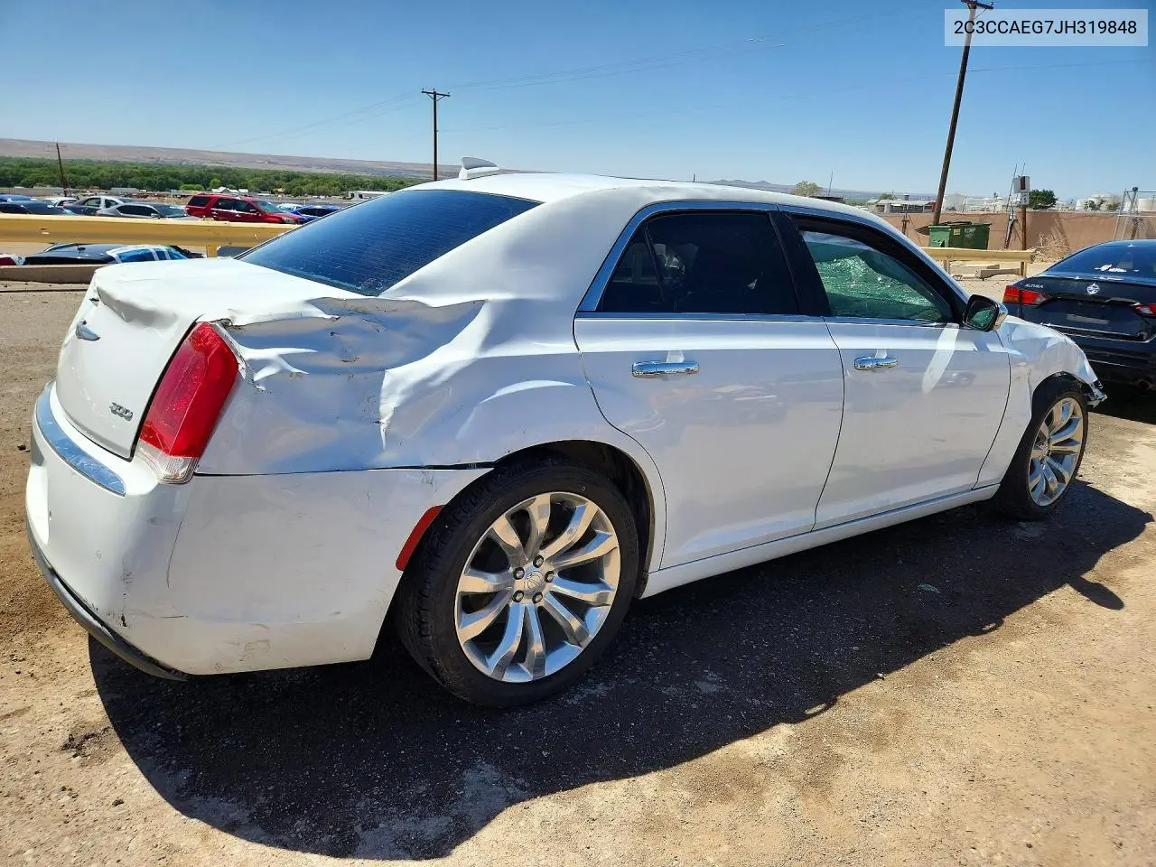 2018 Chrysler 300 Limited VIN: 2C3CCAEG7JH319848 Lot: 56094316