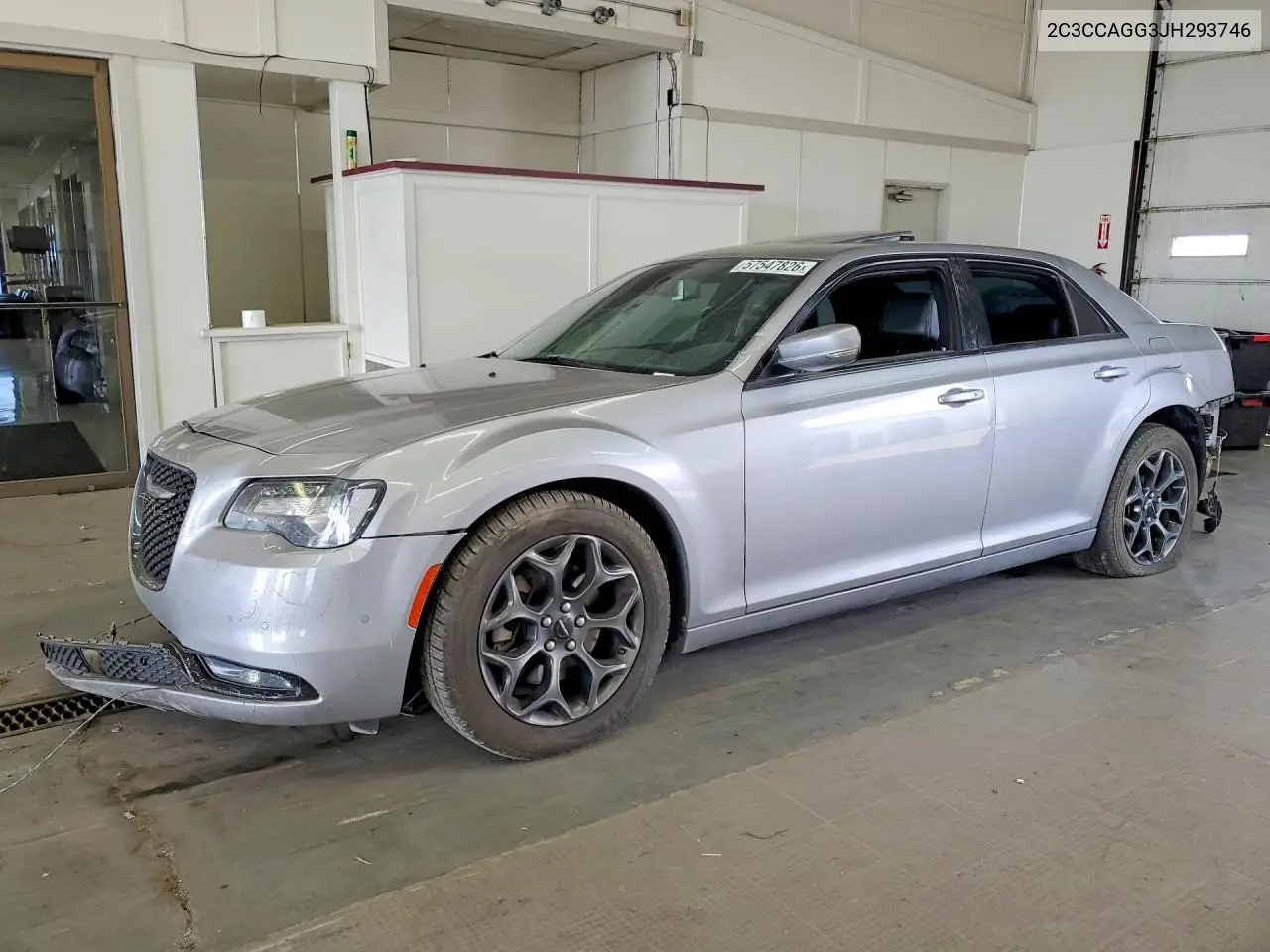 2018 Chrysler 300 S VIN: 2C3CCAGG3JH293746 Lot: 57547826