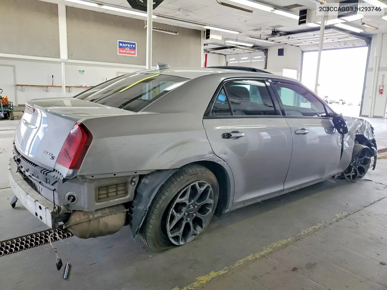 2018 Chrysler 300 S VIN: 2C3CCAGG3JH293746 Lot: 57547826