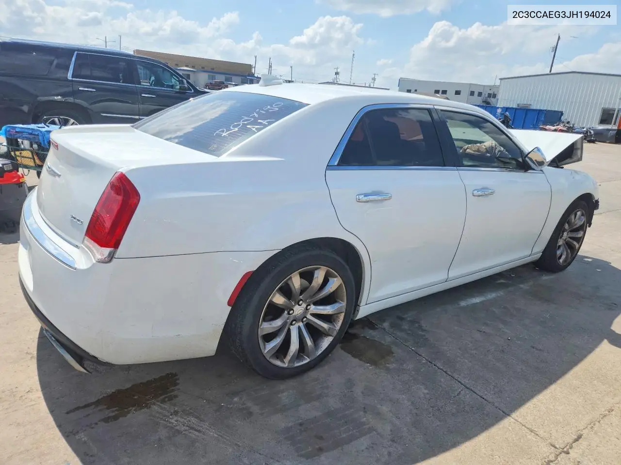 2018 Chrysler 300 Limited VIN: 2C3CCAEG3JH194024 Lot: 57922216