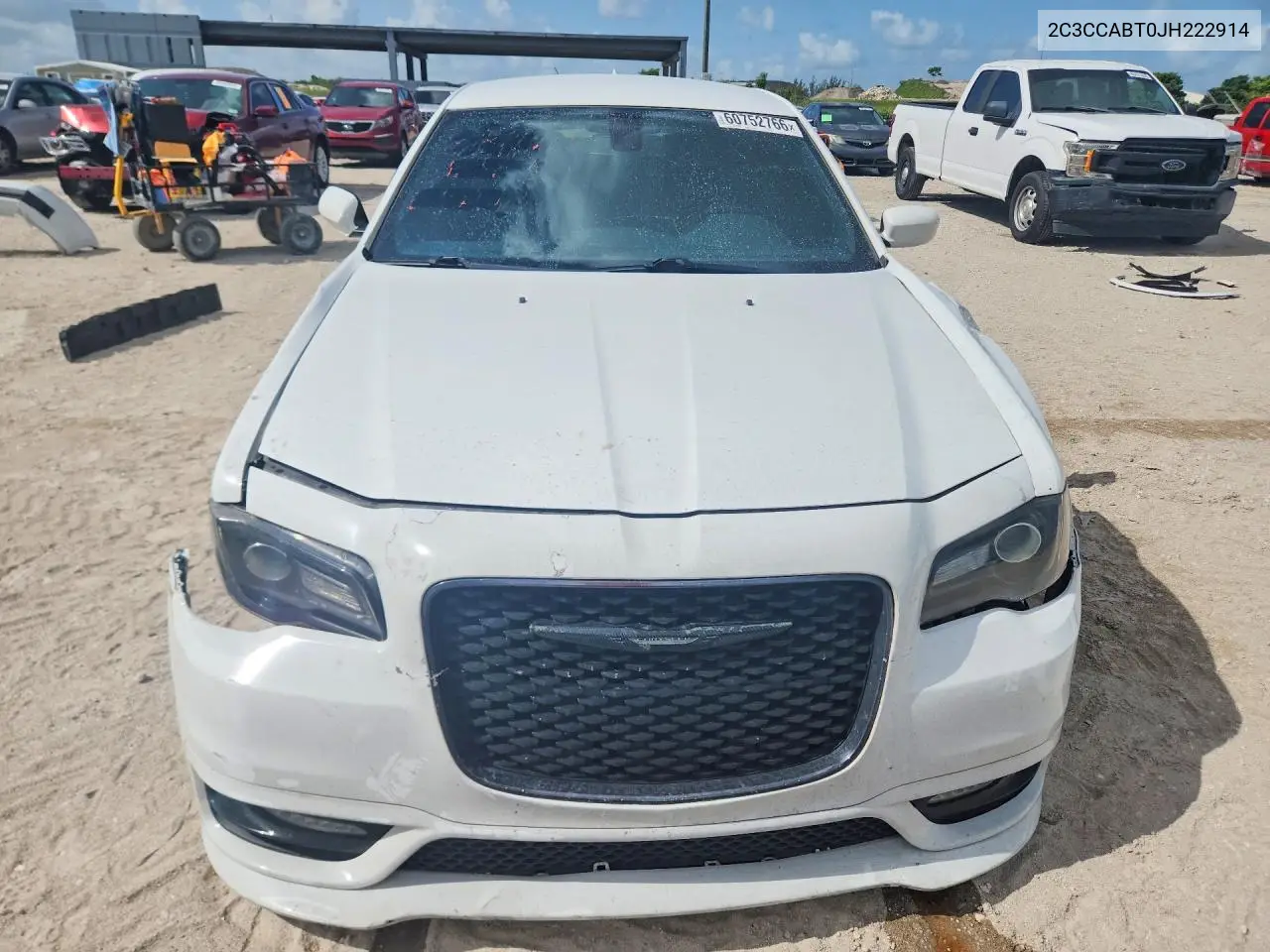 2018 Chrysler 300 S VIN: 2C3CCABT0JH222914 Lot: 60752766