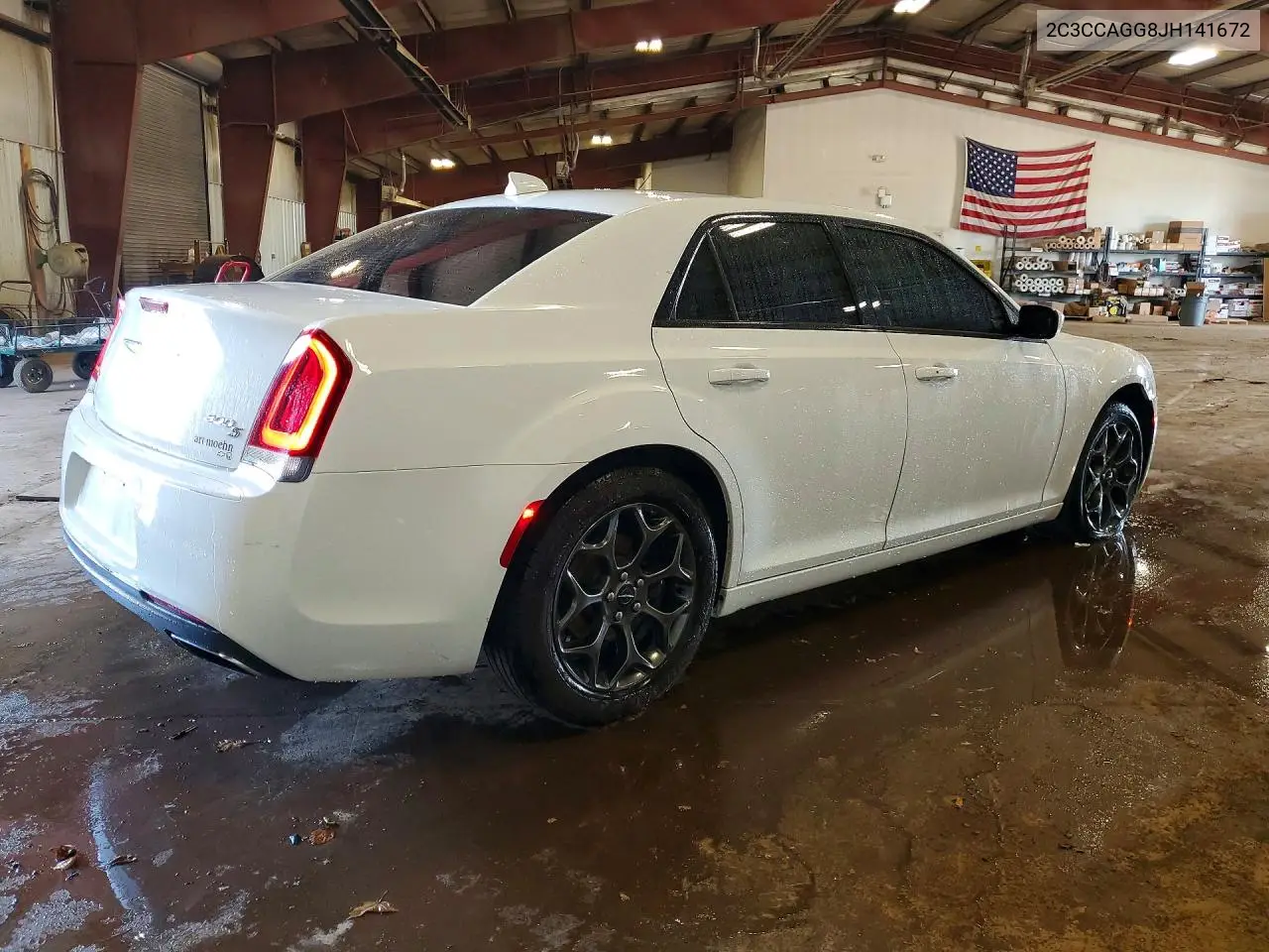 2018 Chrysler 300 S VIN: 2C3CCAGG8JH141672 Lot: 60830786