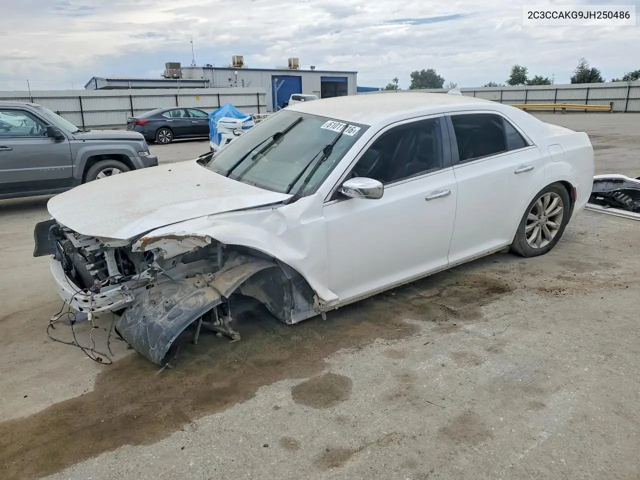 2018 Chrysler 300 Limited VIN: 2C3CCAKG9JH250486 Lot: 61011116