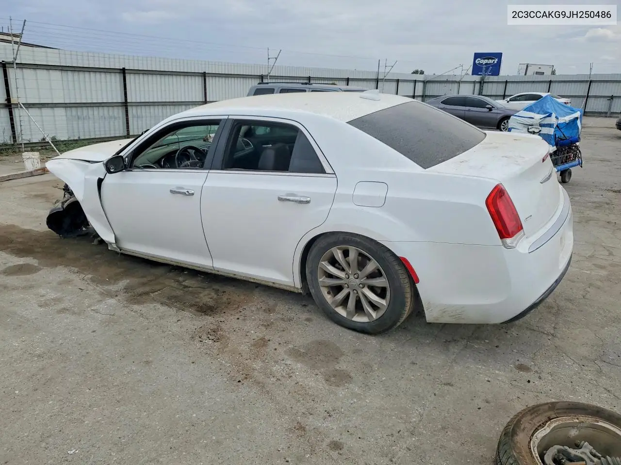 2018 Chrysler 300 Limited VIN: 2C3CCAKG9JH250486 Lot: 61011116