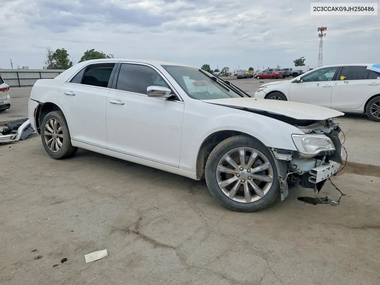 2018 Chrysler 300 Limited VIN: 2C3CCAKG9JH250486 Lot: 61011116