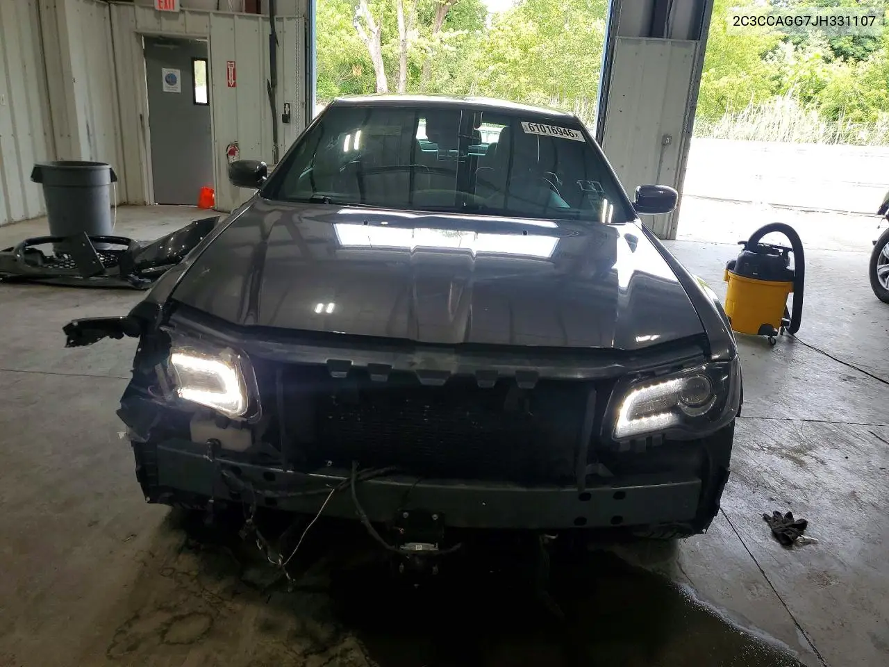 2018 Chrysler 300 S VIN: 2C3CCAGG7JH331107 Lot: 61016946