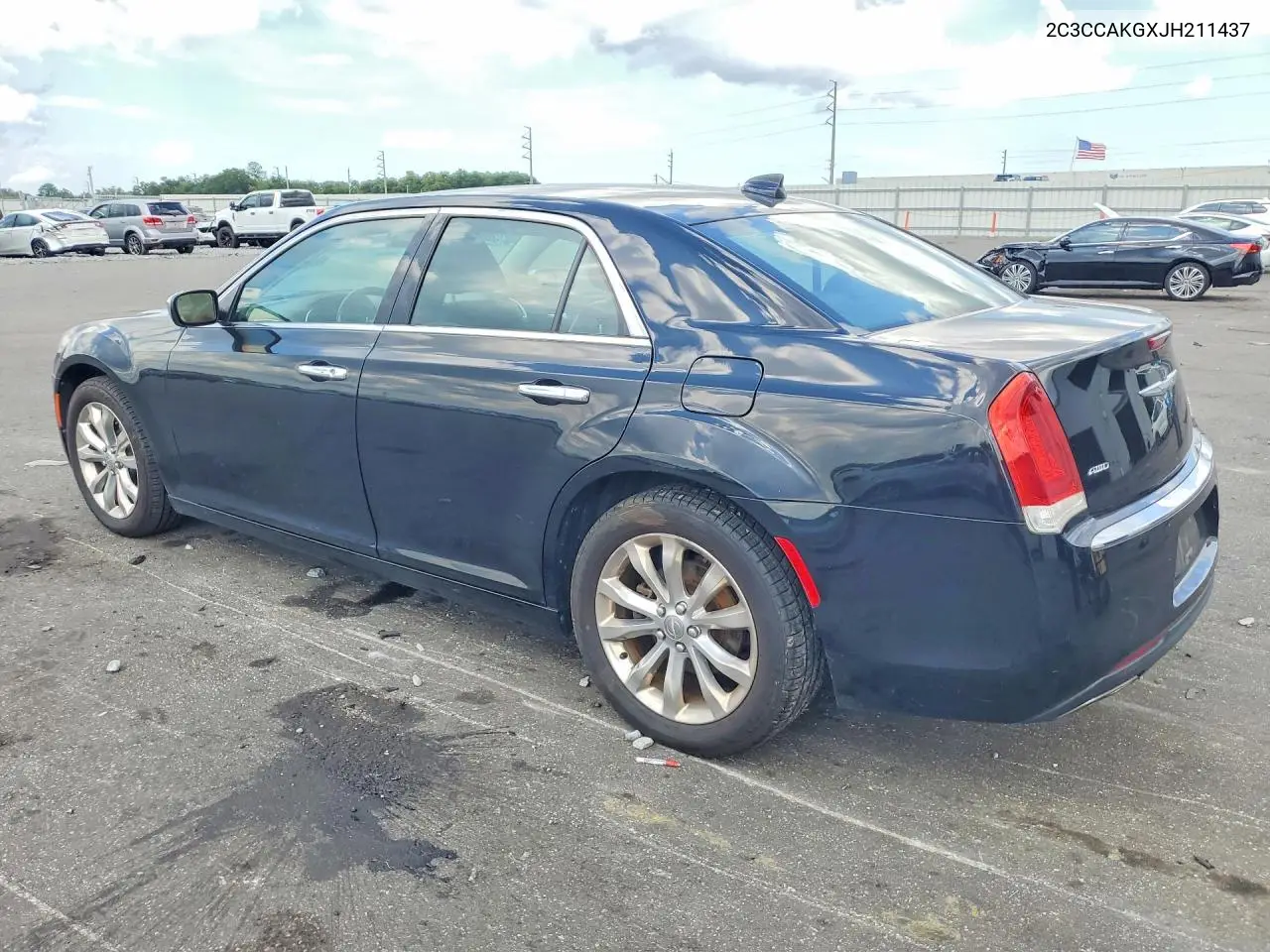 2018 Chrysler 300 Limited VIN: 2C3CCAKGXJH211437 Lot: 61358446