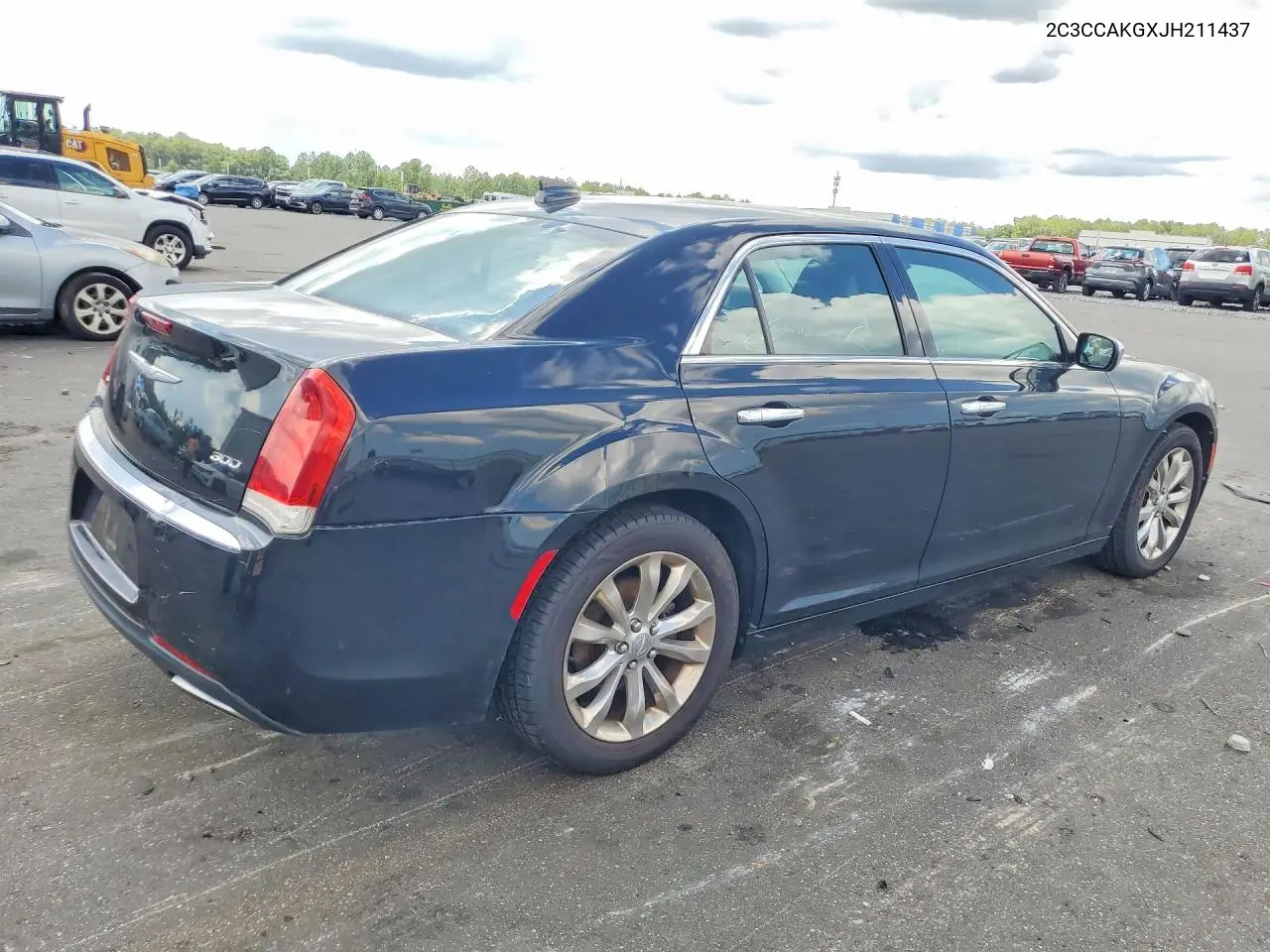 2018 Chrysler 300 Limited VIN: 2C3CCAKGXJH211437 Lot: 61358446