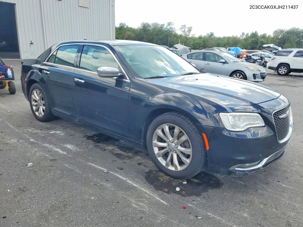 2018 Chrysler 300 Limited VIN: 2C3CCAKGXJH211437 Lot: 61358446
