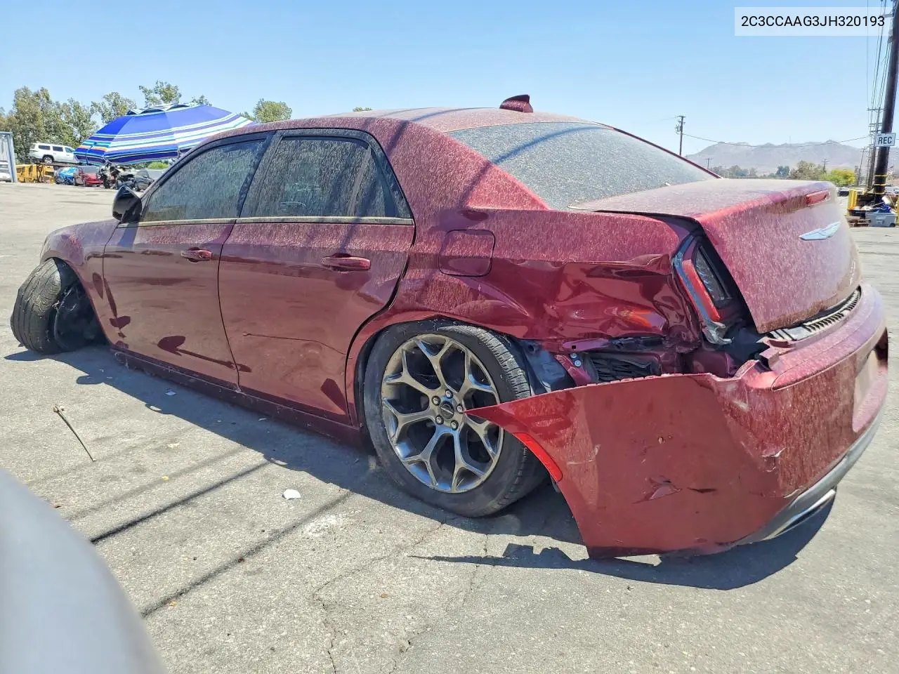 2018 Chrysler 300 Touring VIN: 2C3CCAAG3JH320193 Lot: 61432236