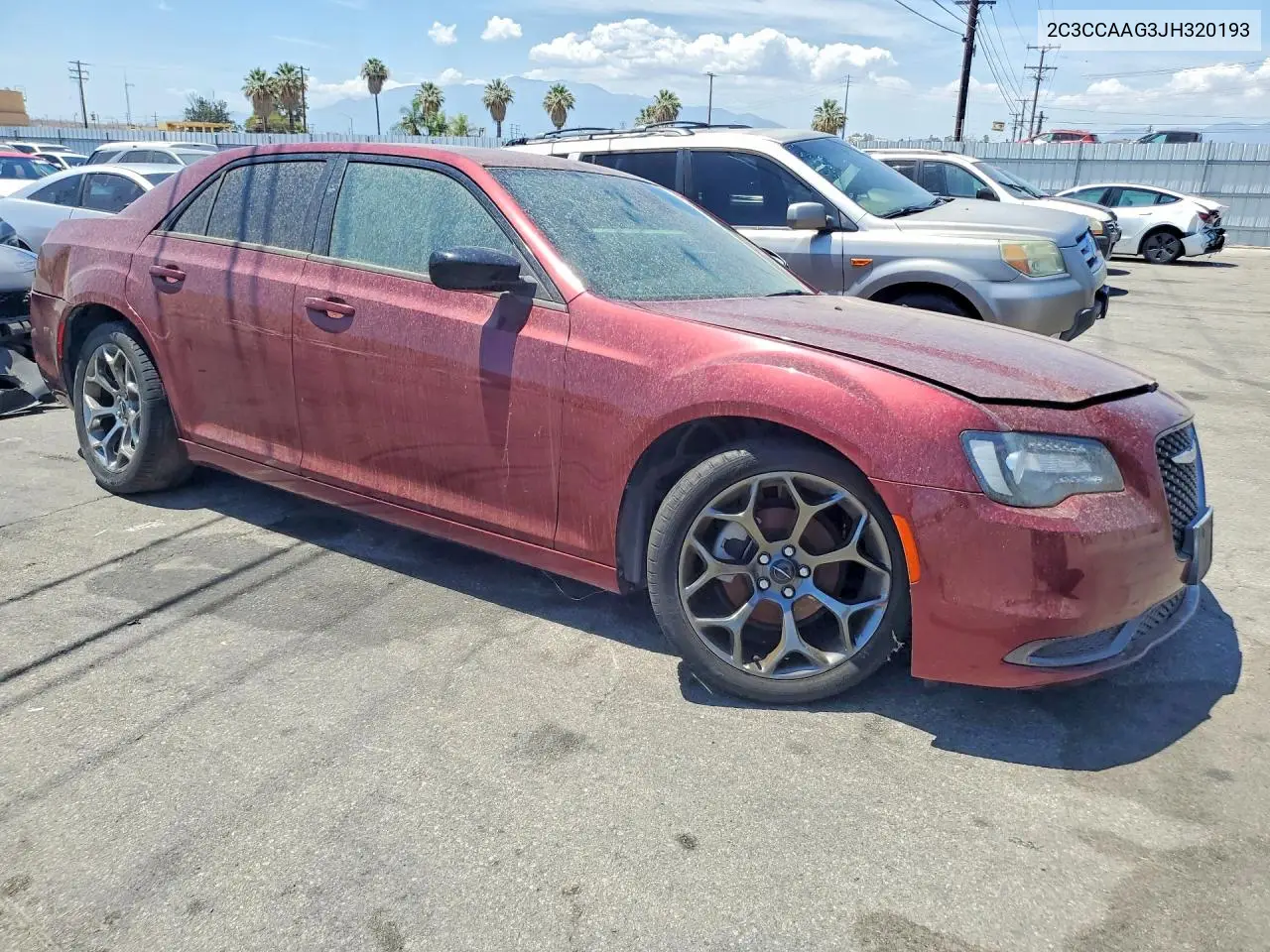 2018 Chrysler 300 Touring VIN: 2C3CCAAG3JH320193 Lot: 61432236