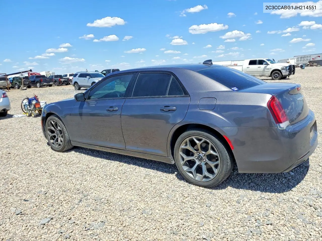 2018 Chrysler 300 S VIN: 2C3CCABG1JH214551 Lot: 62087846