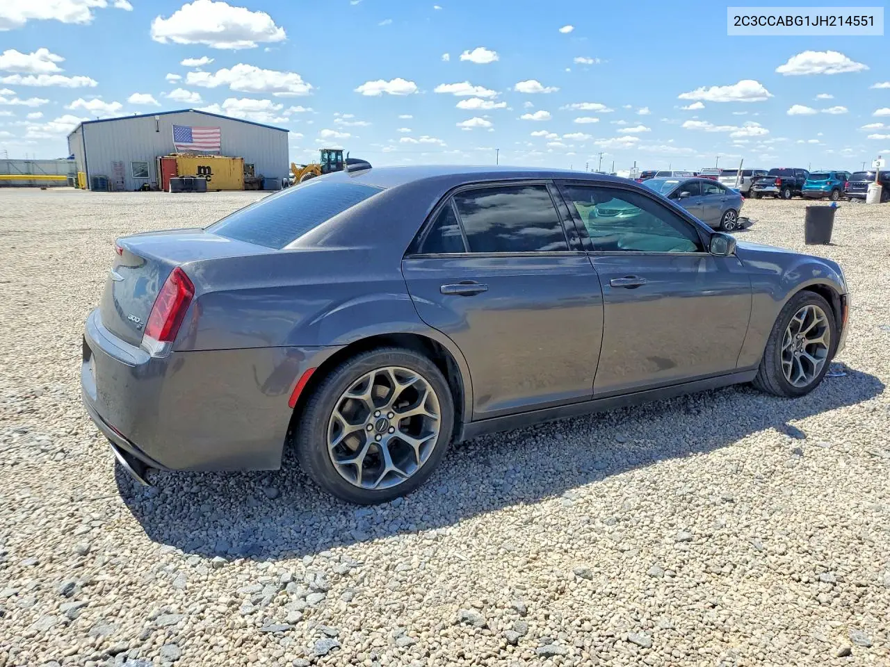 2018 Chrysler 300 S VIN: 2C3CCABG1JH214551 Lot: 62087846