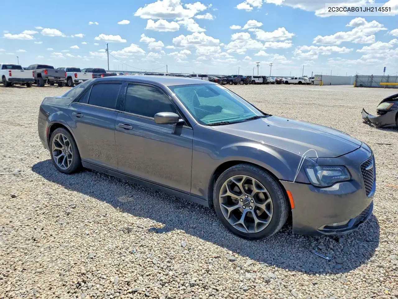 2018 Chrysler 300 S VIN: 2C3CCABG1JH214551 Lot: 62087846