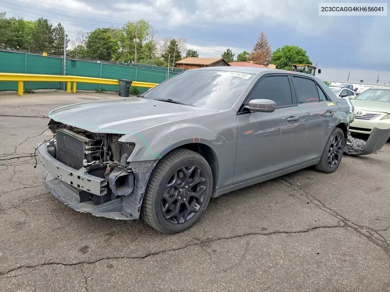 2019 Chrysler 300 S VIN: 2C3CCAGG4KH656041 Lot: 56476256