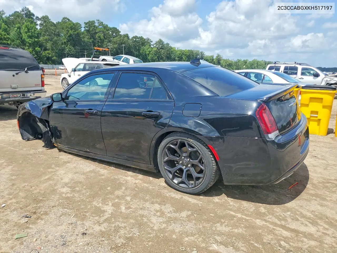 2019 Chrysler 300 S VIN: 2C3CCABGXKH517197 Lot: 58070016