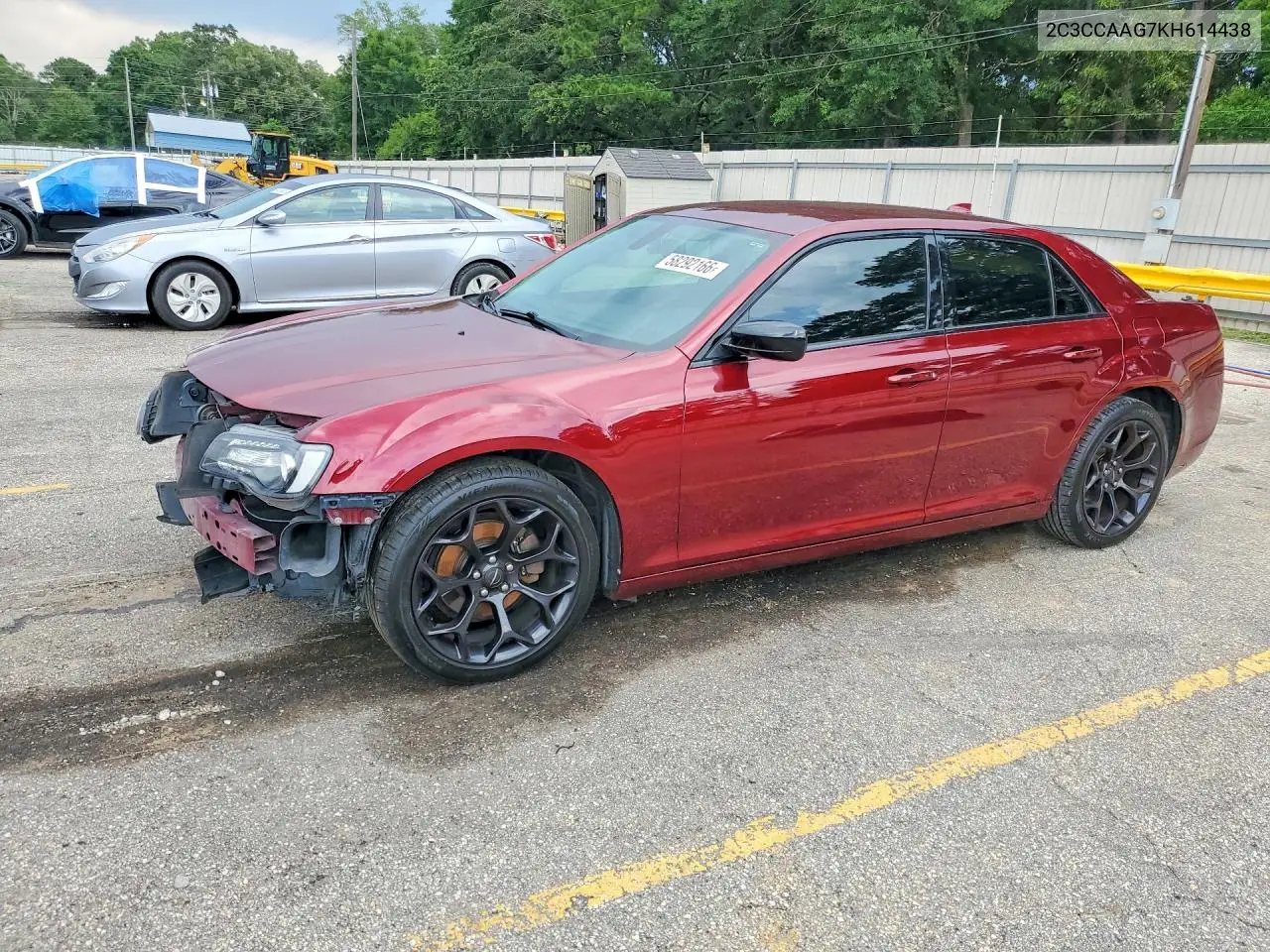 2019 Chrysler 300 Touring VIN: 2C3CCAAG7KH614438 Lot: 58292166