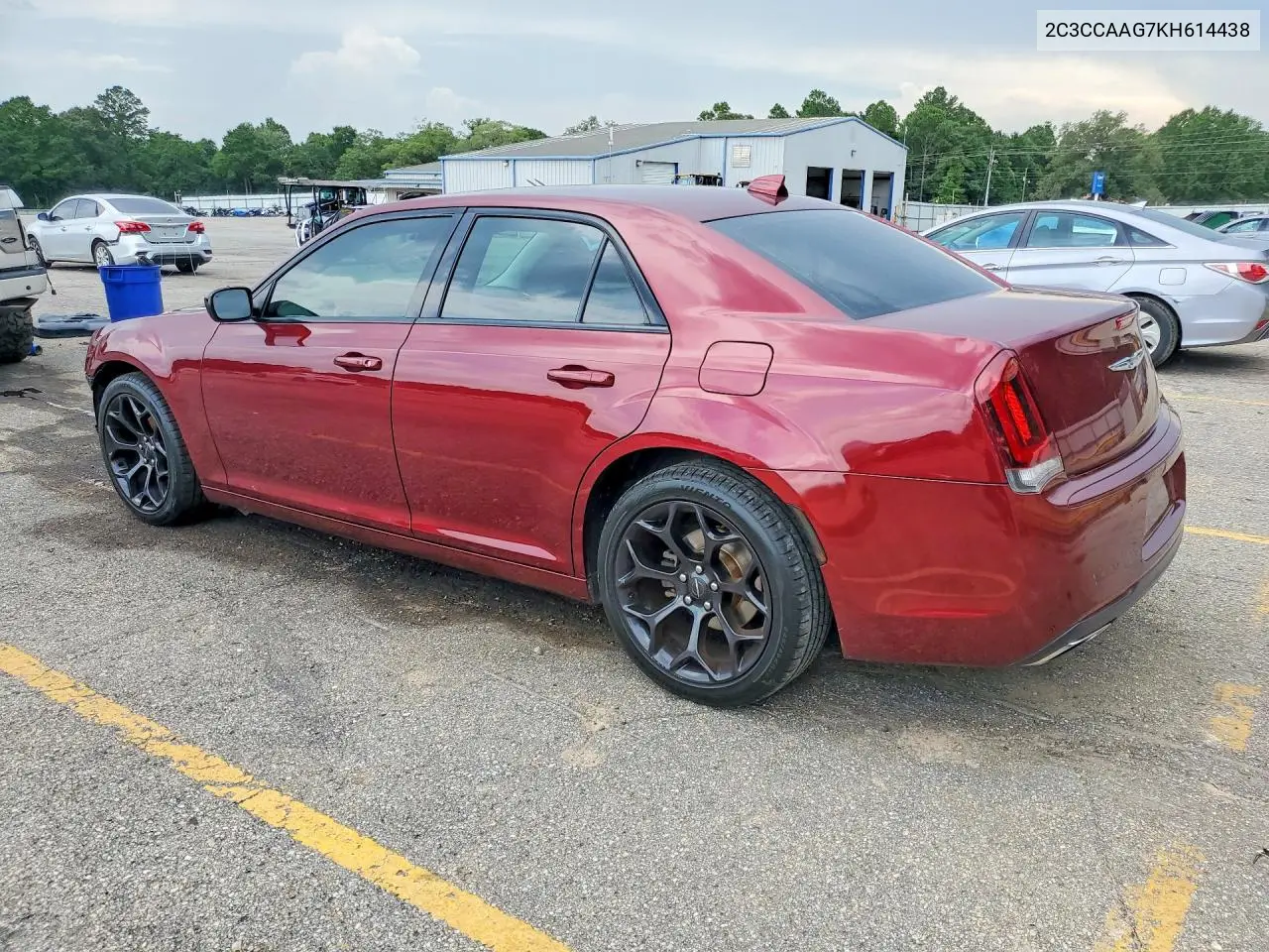 2019 Chrysler 300 Touring VIN: 2C3CCAAG7KH614438 Lot: 58292166