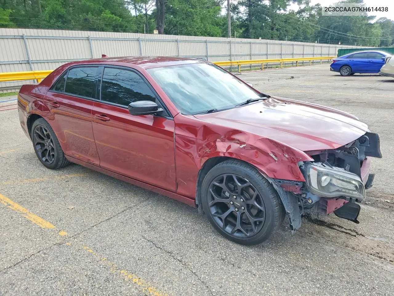 2019 Chrysler 300 Touring VIN: 2C3CCAAG7KH614438 Lot: 58292166