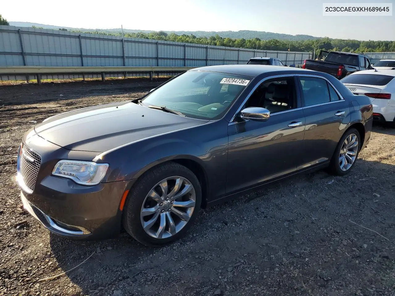 2019 Chrysler 300 Limited VIN: 2C3CCAEGXKH689645 Lot: 59284736
