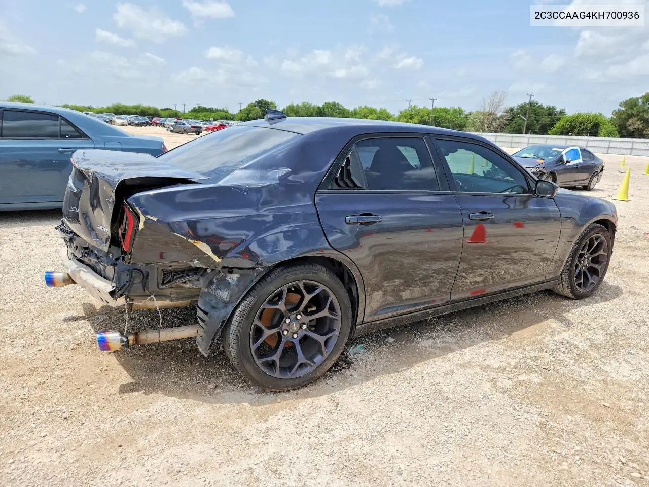 2019 Chrysler 300 Touring VIN: 2C3CCAAG4KH700936 Lot: 60022856