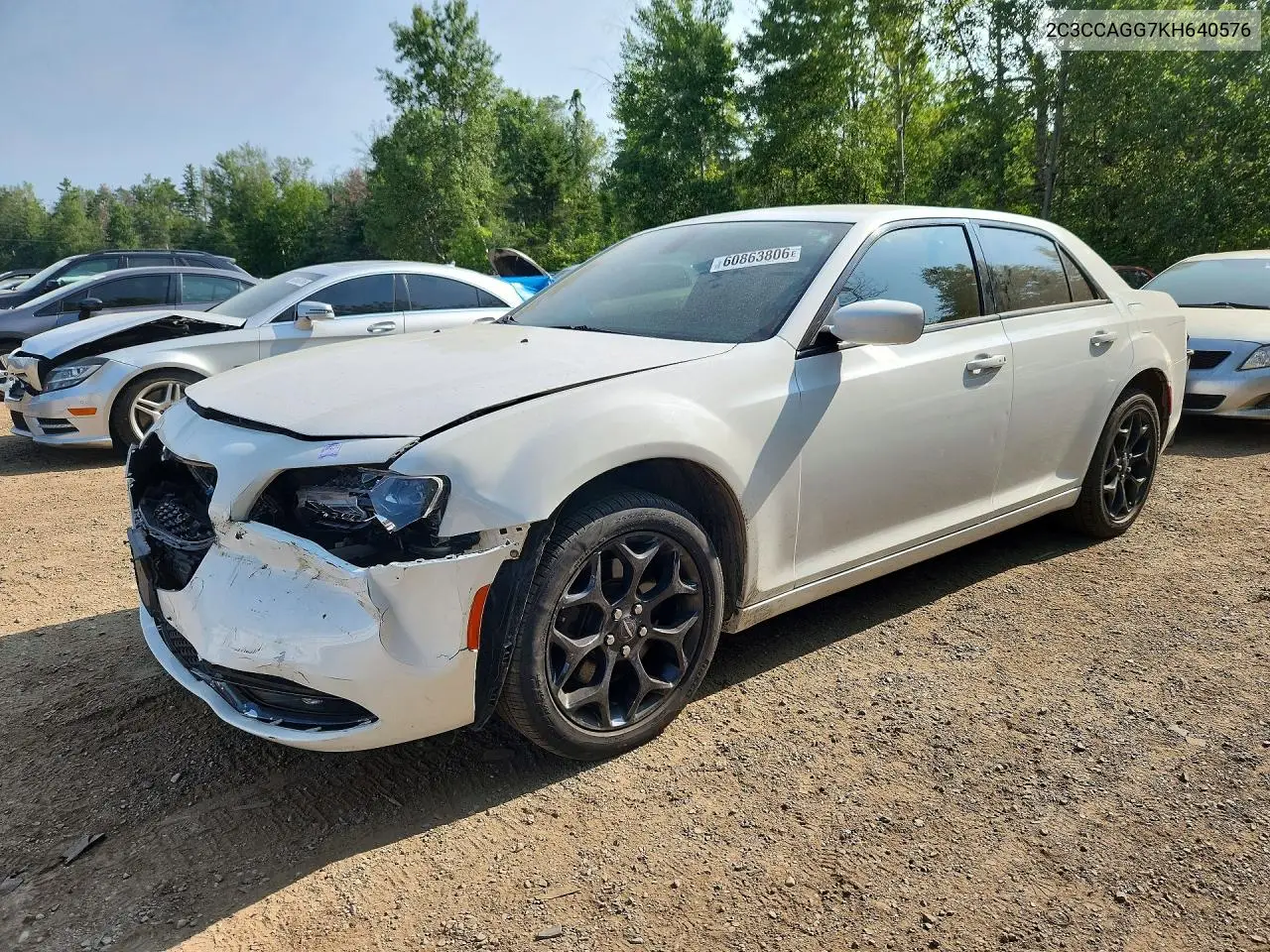 2019 Chrysler 300 S VIN: 2C3CCAGG7KH640576 Lot: 60863806