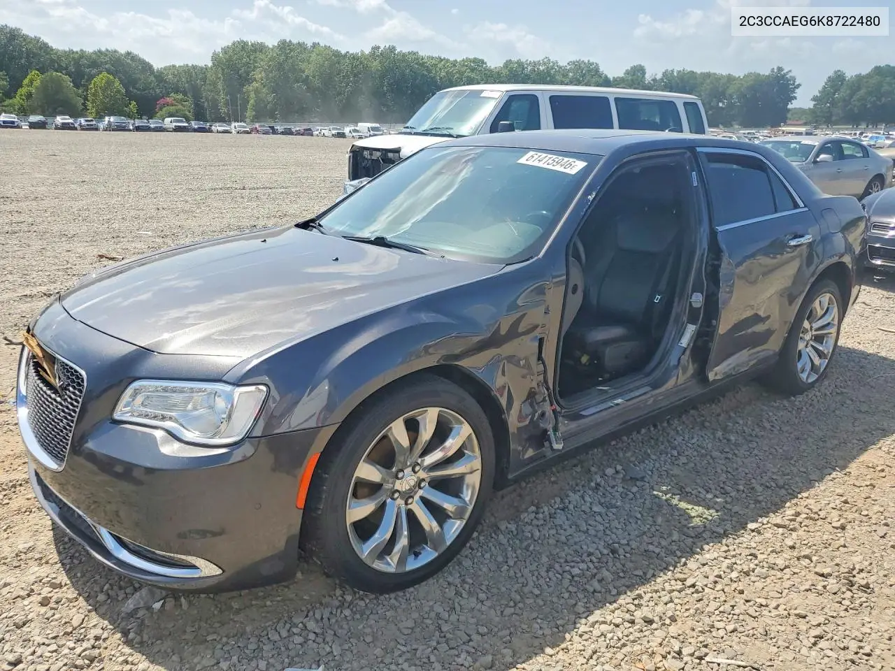 2019 Chrysler 300 Limited (Us, Can), 300C (Mex) VIN: 2C3CCAEG6KH722480 Lot: 61415946